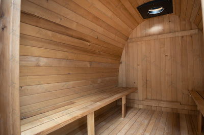 Olive sauna room