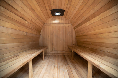 Olive sauna room