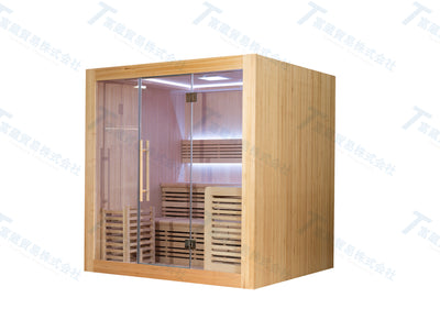 Traditional indoor sauna room L2000mm×W1500mm×H2000mm